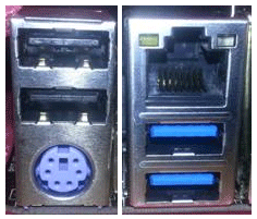 USB port examples
